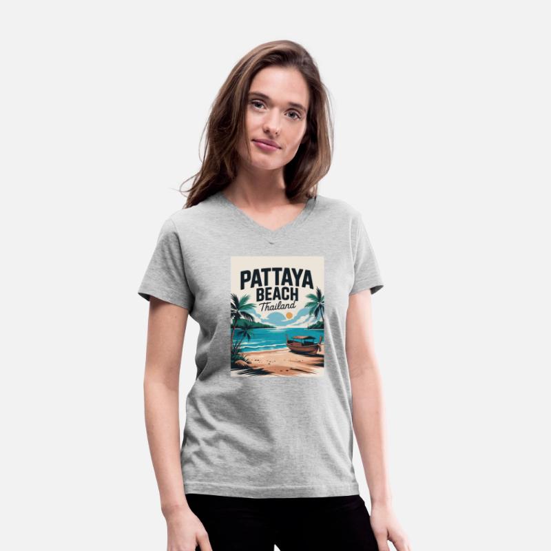 Pattaya Beach Thailand T-Shirt – Tropical Paradise