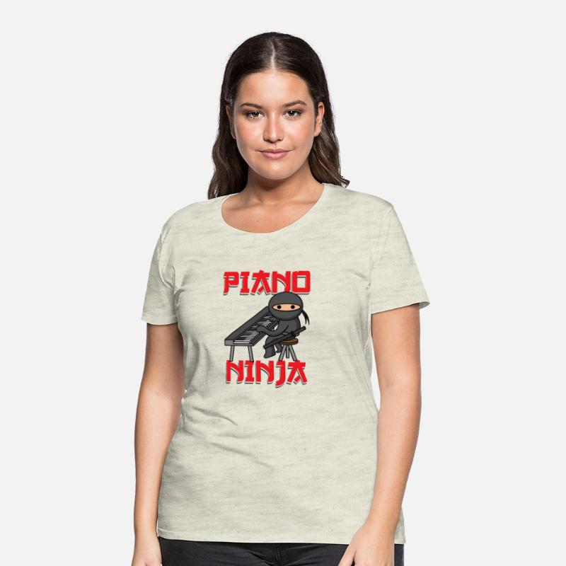 Piano Ninja Keyboard Player Pianist
