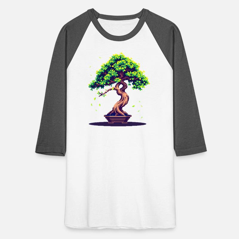 Pixel Bonsai Tree – Retro Nature Serenity