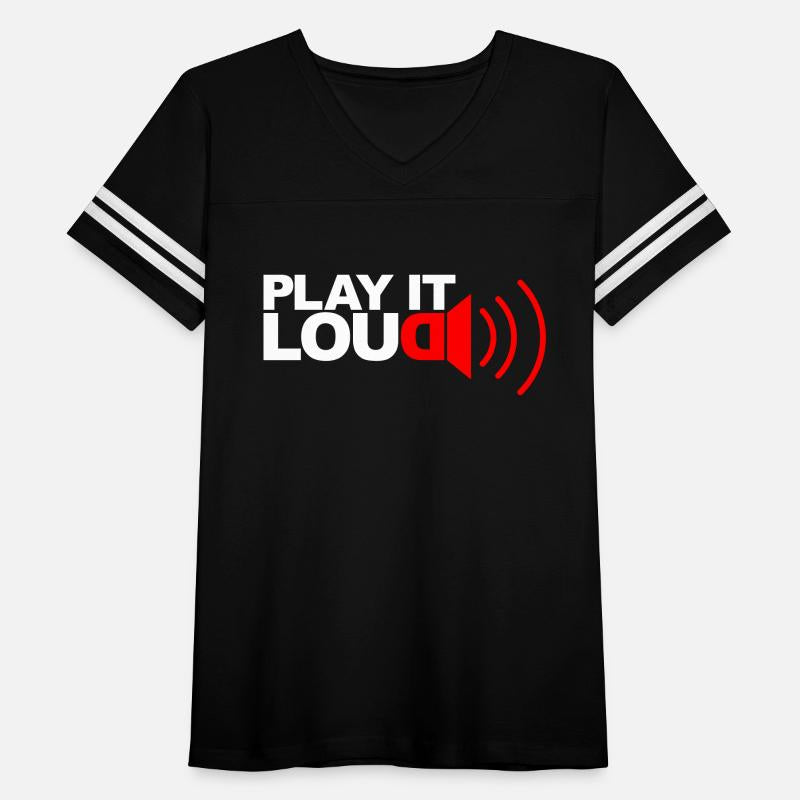 Play it Loud Loudspeaker Club Music Party Design