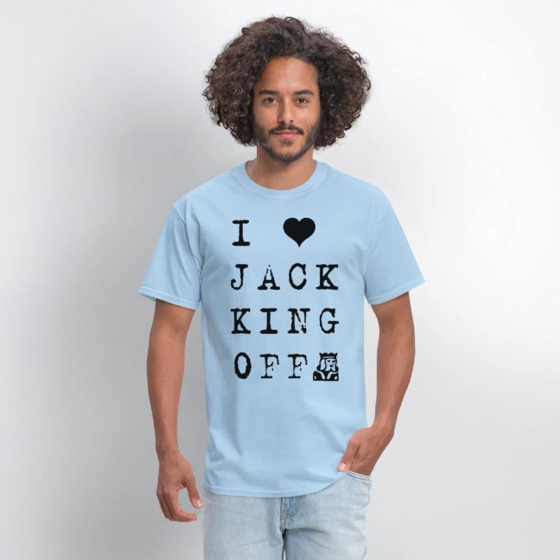 Poker Jack King Off Texas Holdem Tee Mens Womens L