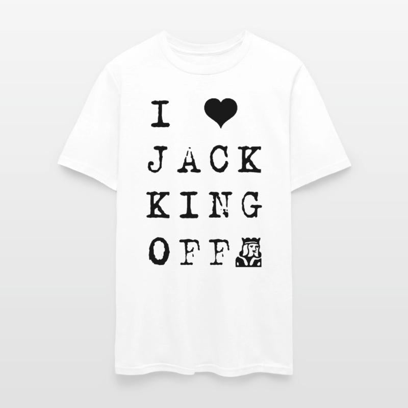 Poker Jack King Off Texas Holdem Tee Mens Womens L
