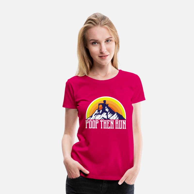 Poop then Run Funny Person Gift