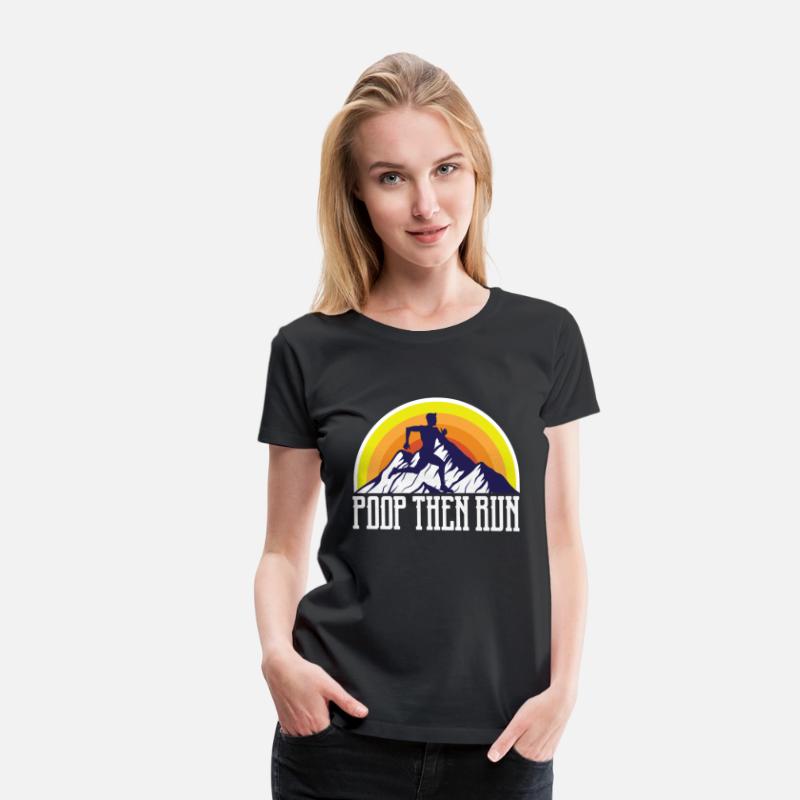 Poop then Run Funny Person Gift