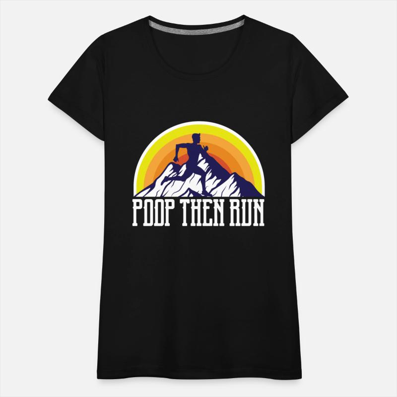 Poop then Run Funny Person Gift