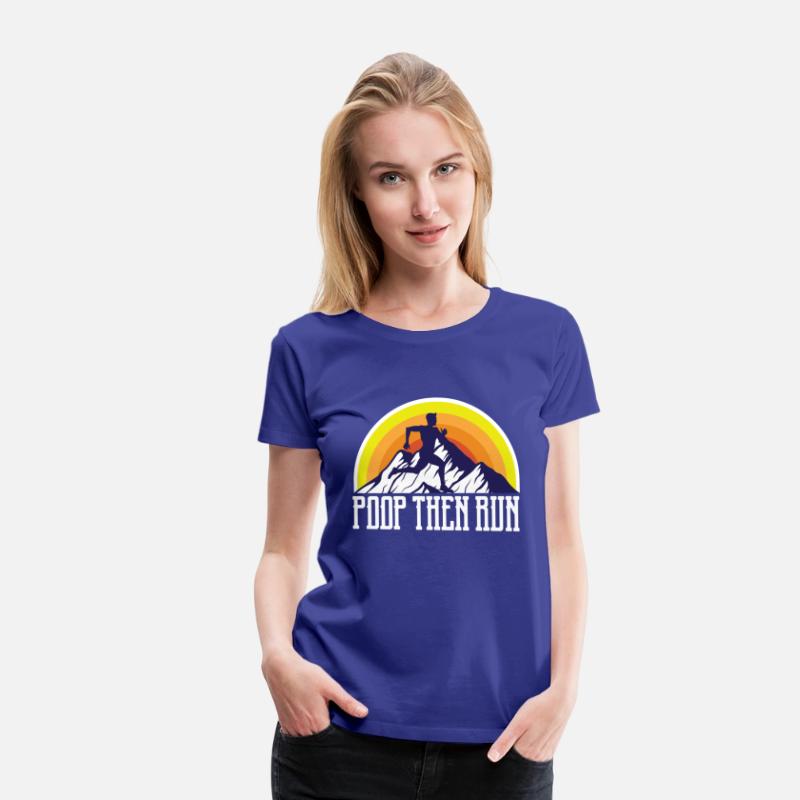 Poop then Run Funny Person Gift