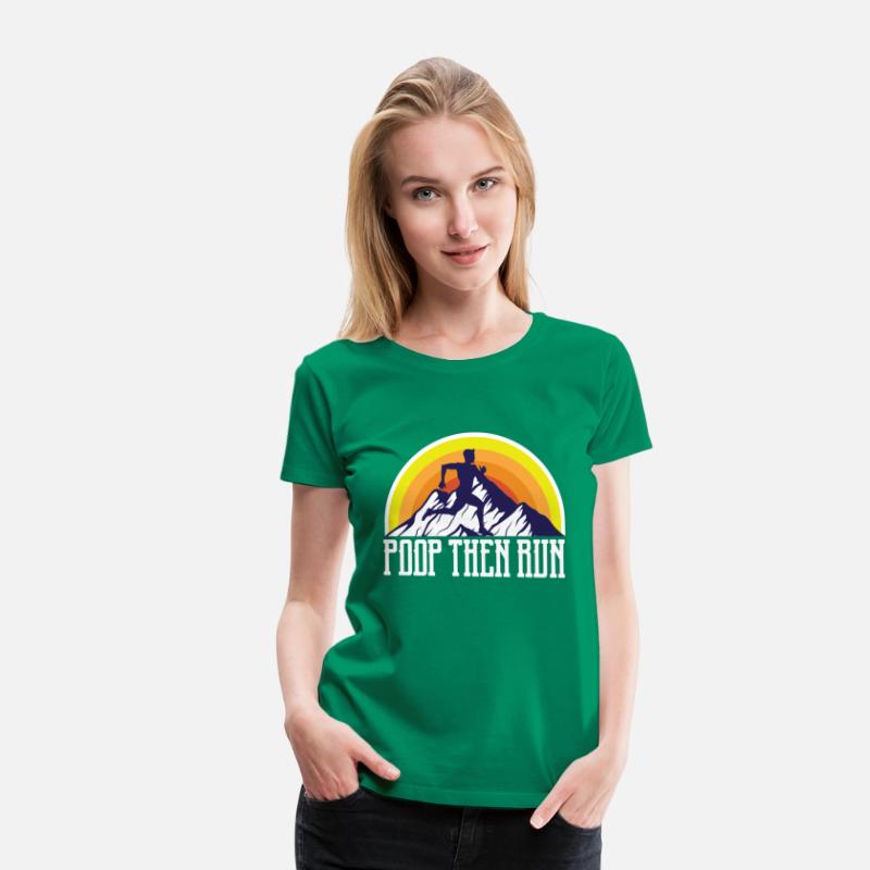 Poop then Run Funny Person Gift