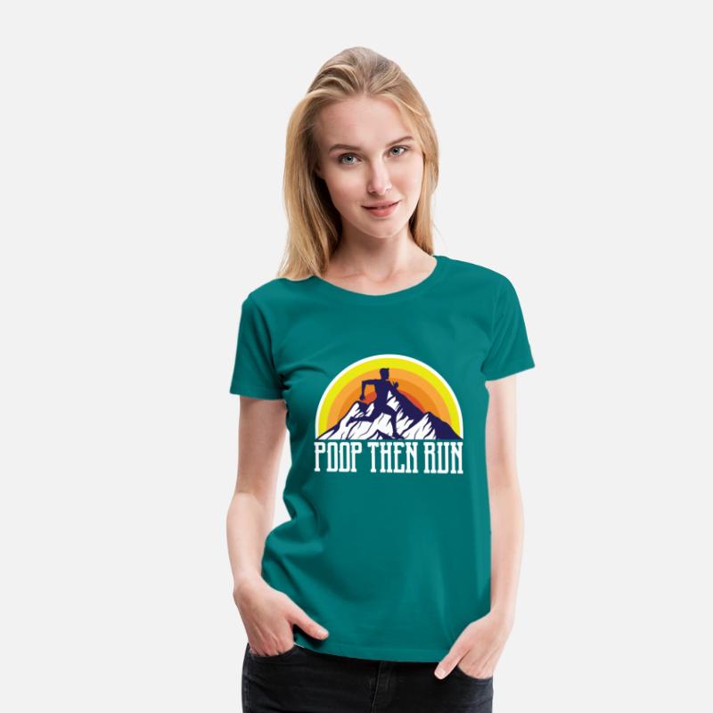 Poop then Run Funny Person Gift