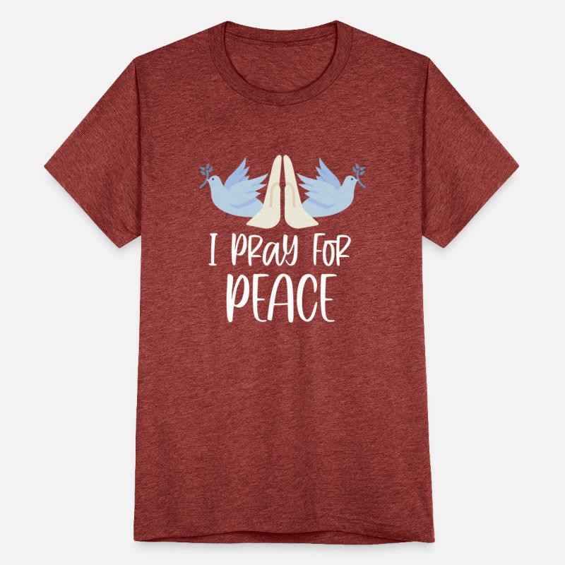 Pray For Peace Dove Praying Hands