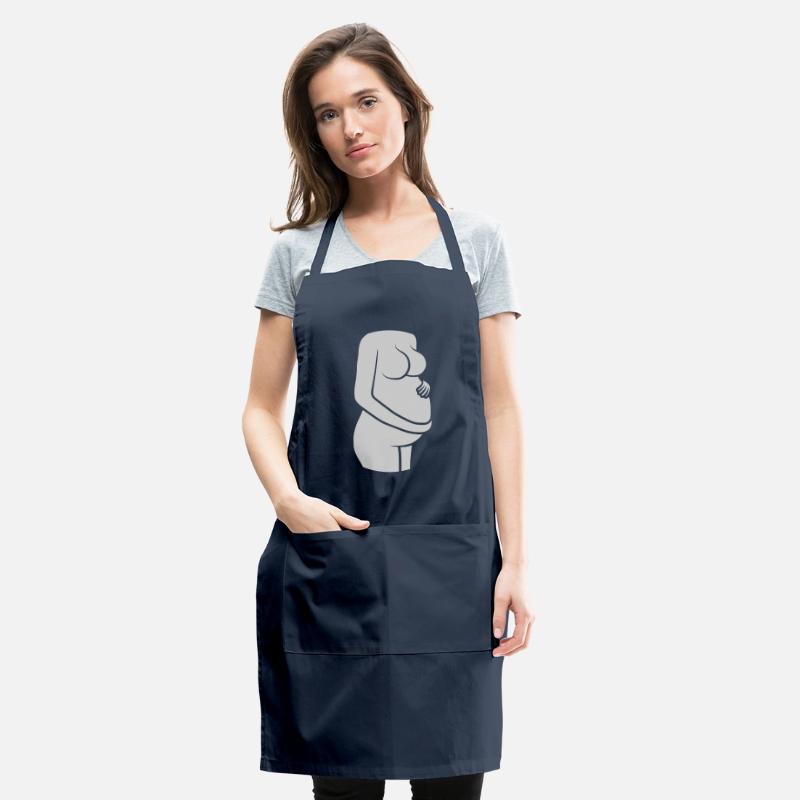 pregnant woman holding belly