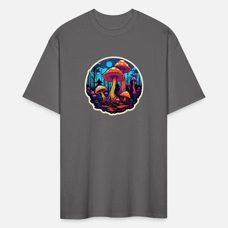 Psychedelic Mushroom Forest T-Shirt