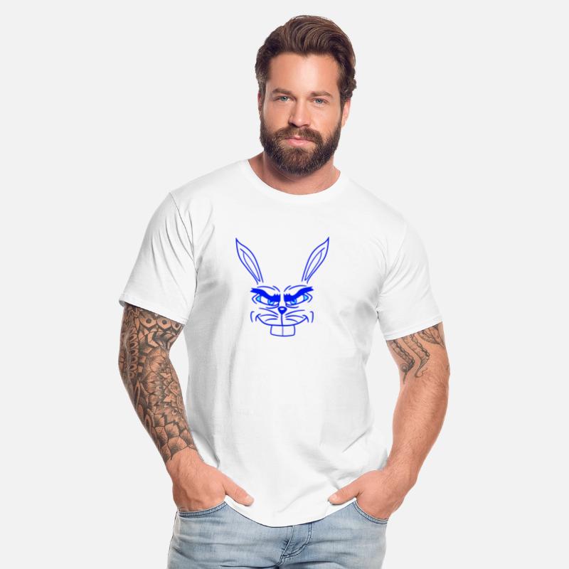 Rabbit Monster Evil Eye Dangerous Cool Teeth Smile