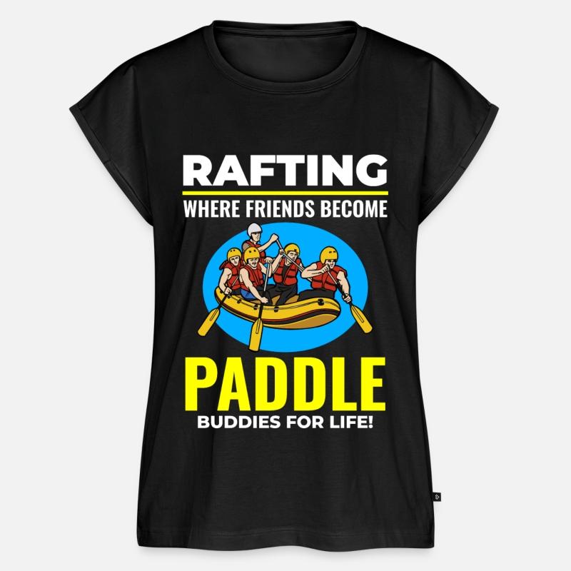 Rafting Team Raft White Water Rafter Paddle Funny