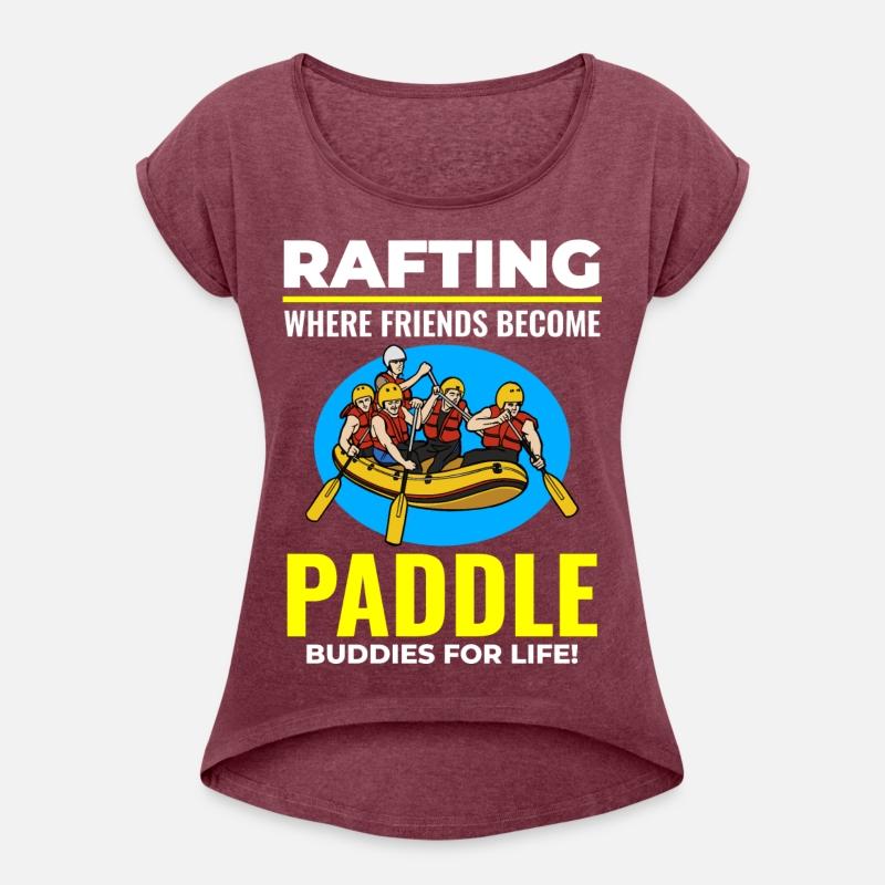 Rafting Team Raft White Water Rafter Paddle Funny