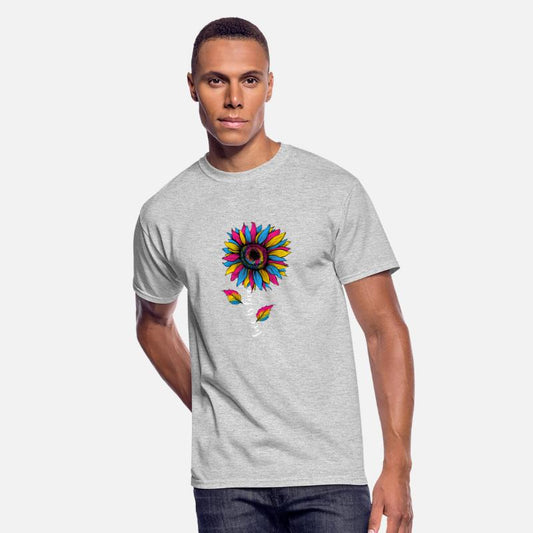 Rainbow Sunflower Love Is Love LGBT Pride