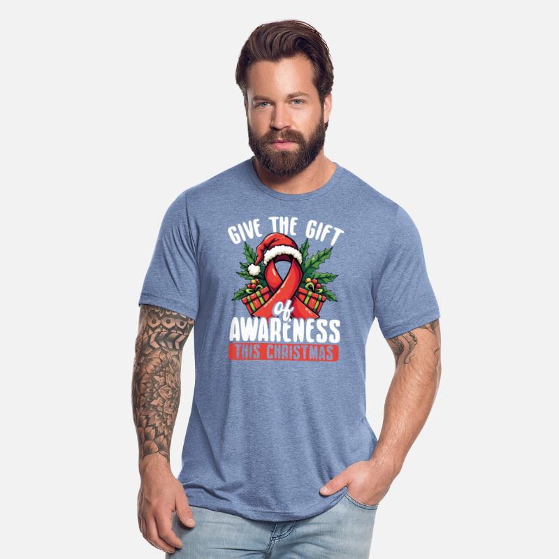 Red Ribbon Give the Gift of Awareness this