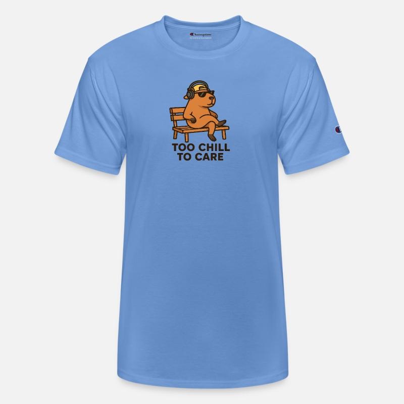 Relaxed Bear with Headphones Illustration