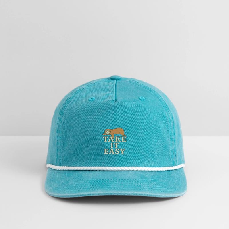 Relaxed Sloth and Motivational Quote