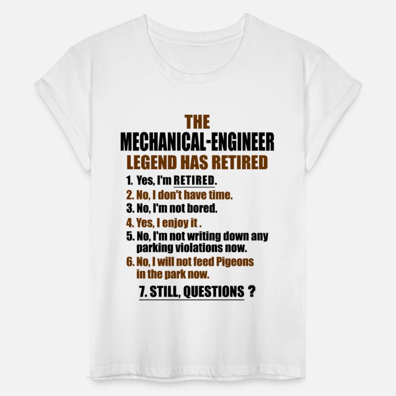 Retirement gift idea Retired Mechanical-Engineer