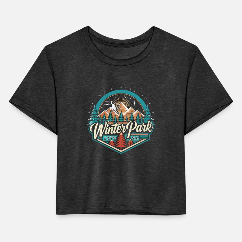 Retro Winter Park Ski