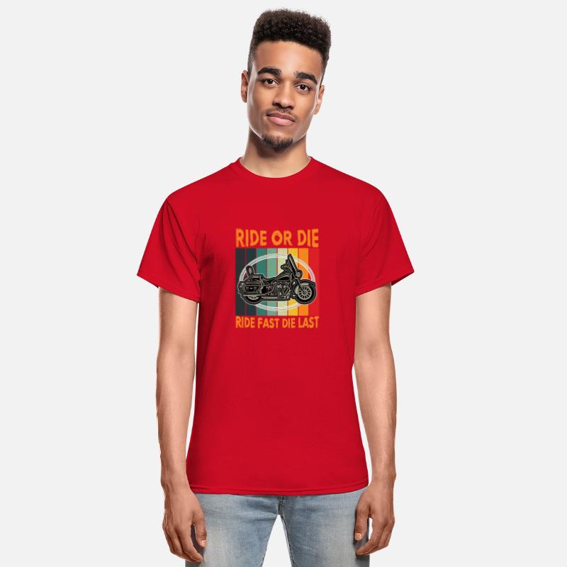 Ride or Die Ride Fast die Last funny shirt