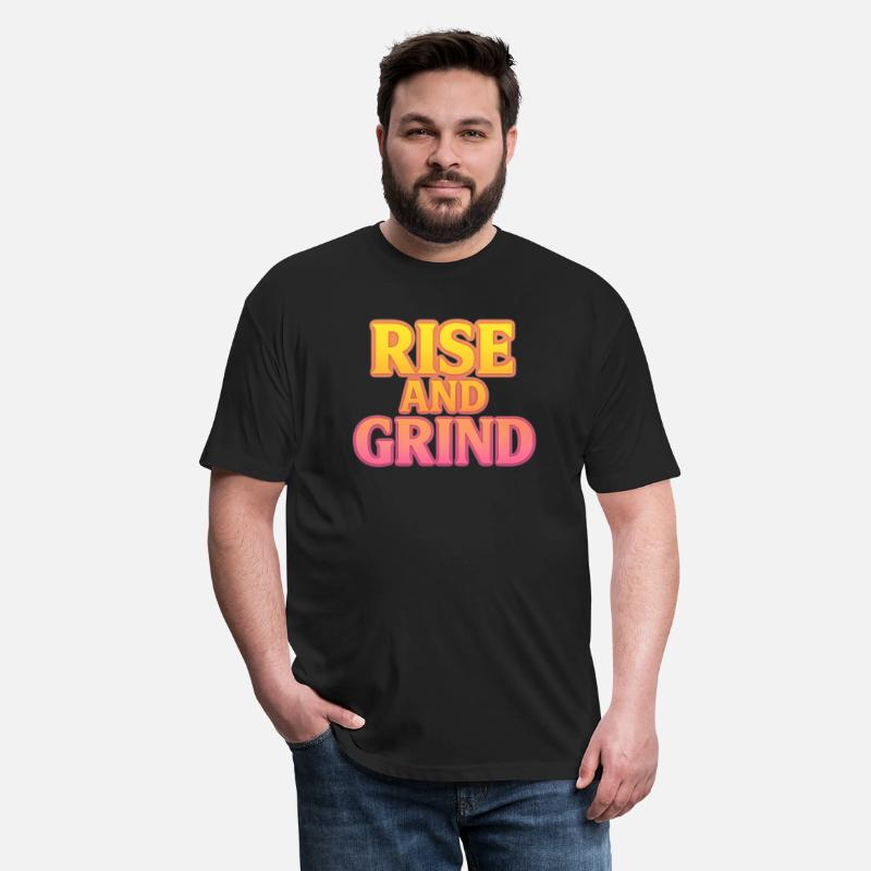 Rise and Grind – Motivational Sunrise Gradient Qu
