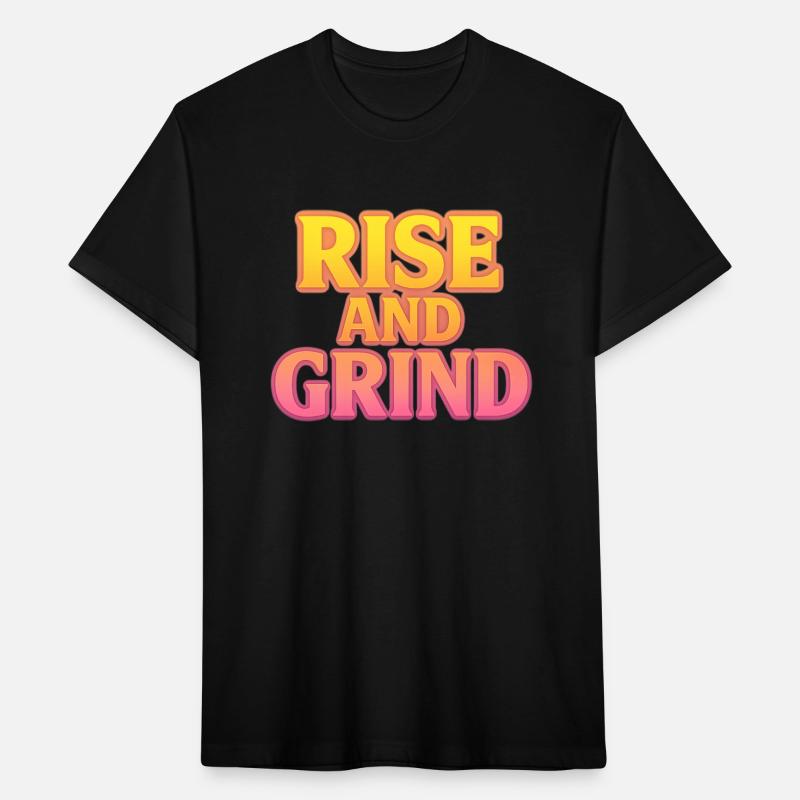 Rise and Grind – Motivational Sunrise Gradient Qu