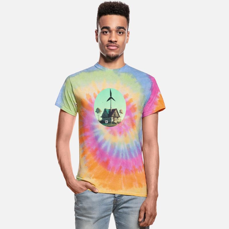 Romantic House With Wind Power And Heat Pump