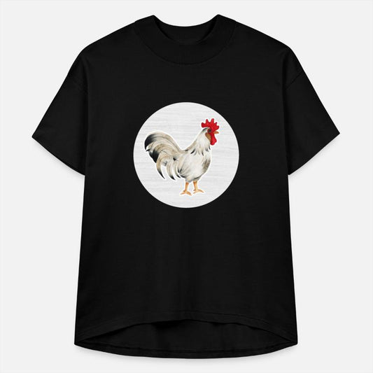 Rooster Watercolor Drawing