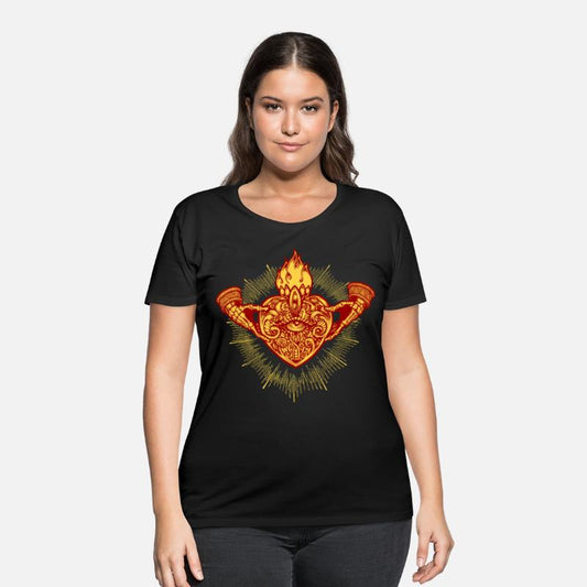 Sacred Heart Claddagh Symbol - Fire