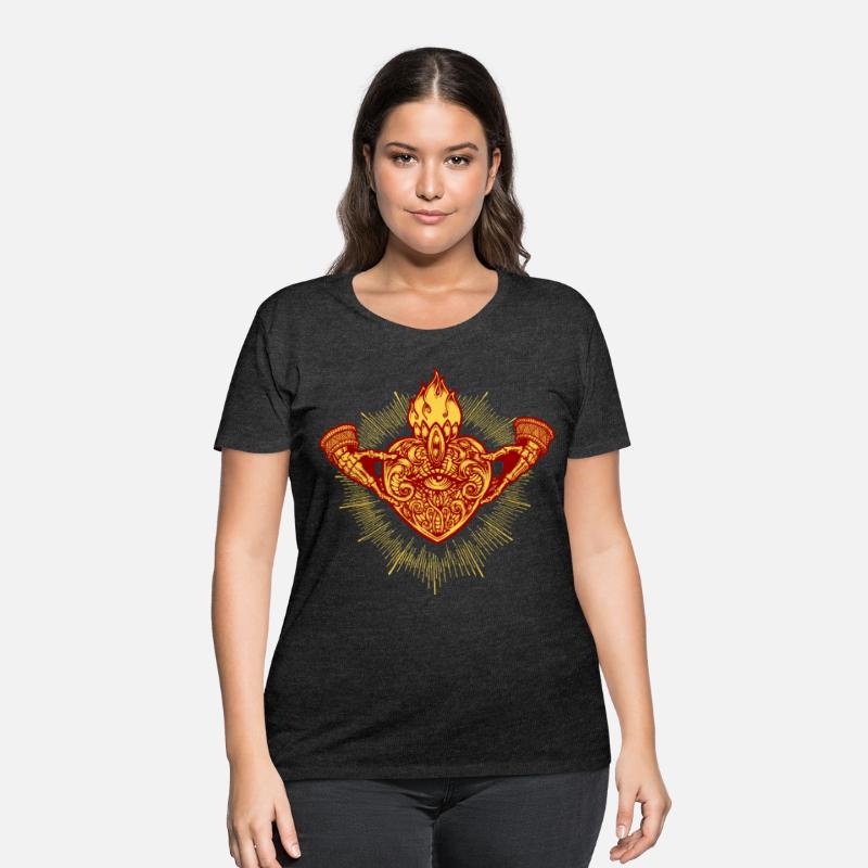 Sacred Heart Claddagh Symbol - Fire