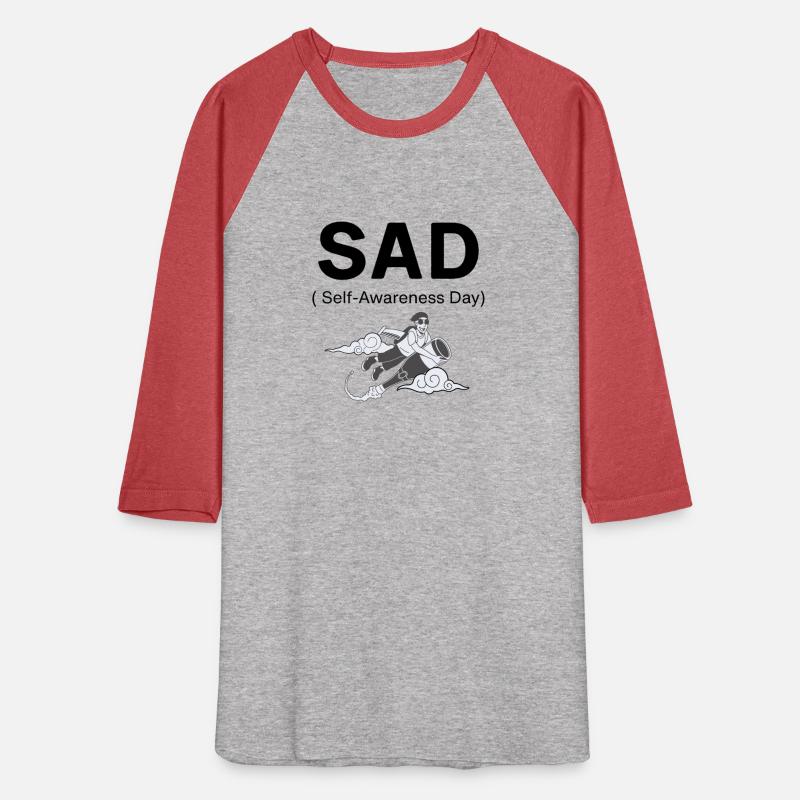 SAD – Self-Awareness Day Tee for Happy Lone Wolves