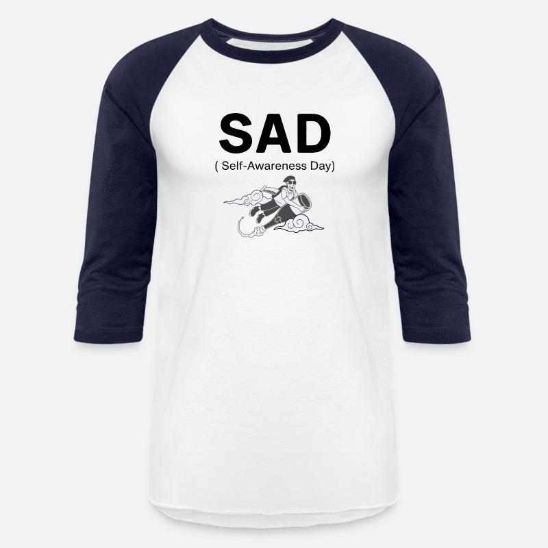 SAD – Self-Awareness Day Tee for Happy Lone Wolves