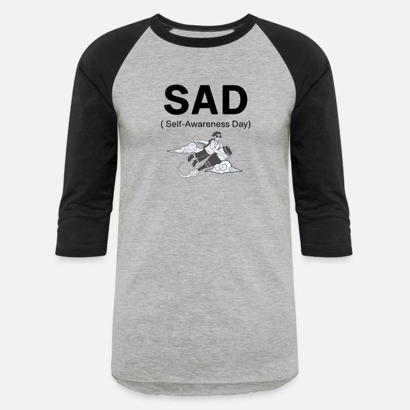 SAD – Self-Awareness Day Tee for Happy Lone Wolves