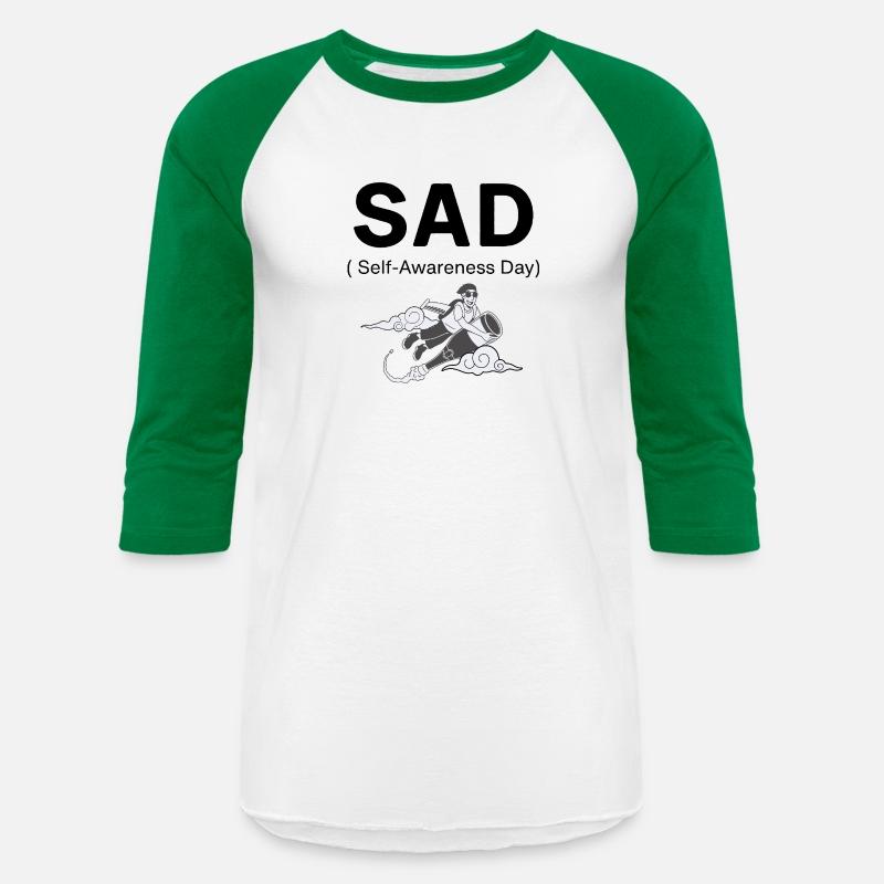SAD – Self-Awareness Day Tee for Happy Lone Wolves