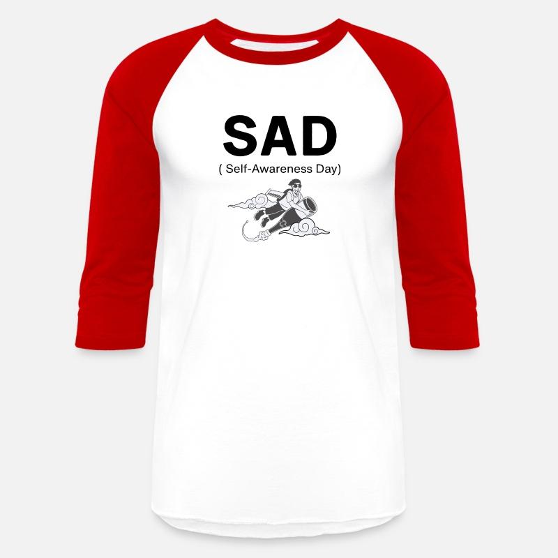 SAD – Self-Awareness Day Tee for Happy Lone Wolves