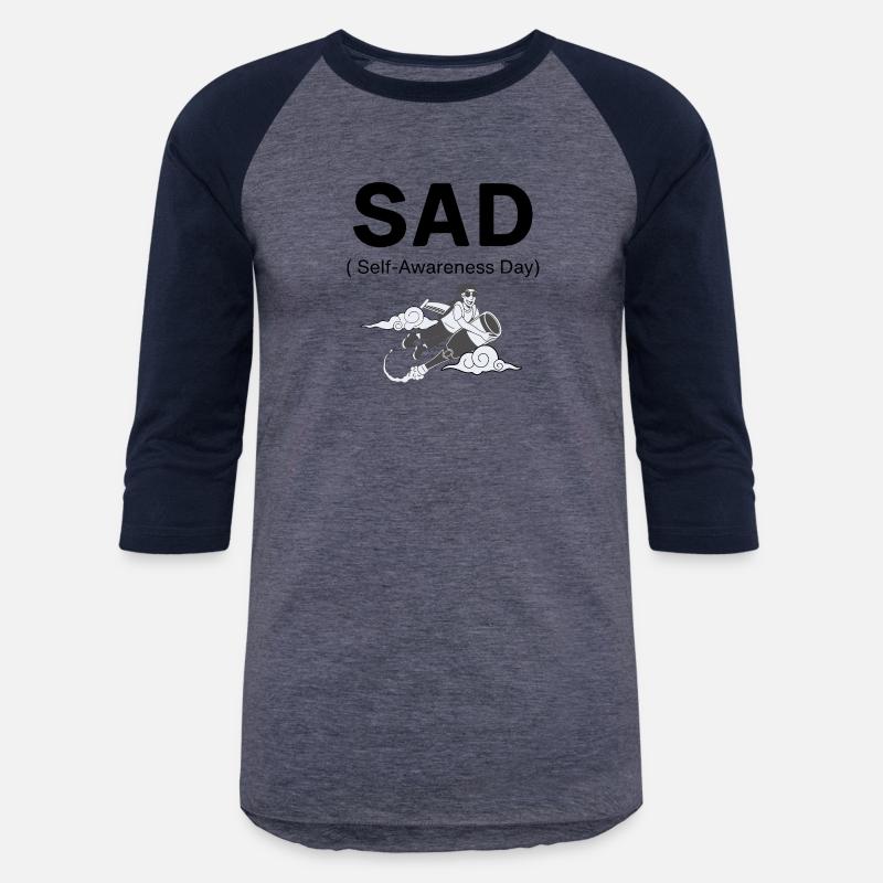 SAD – Self-Awareness Day Tee for Happy Lone Wolves