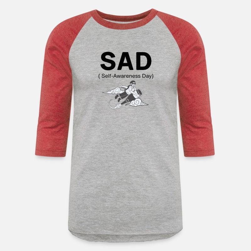 SAD – Self-Awareness Day Tee for Happy Lone Wolves