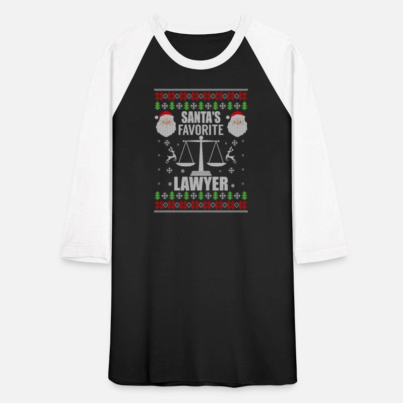 Santa's Favorite Lawyer Ugly Style