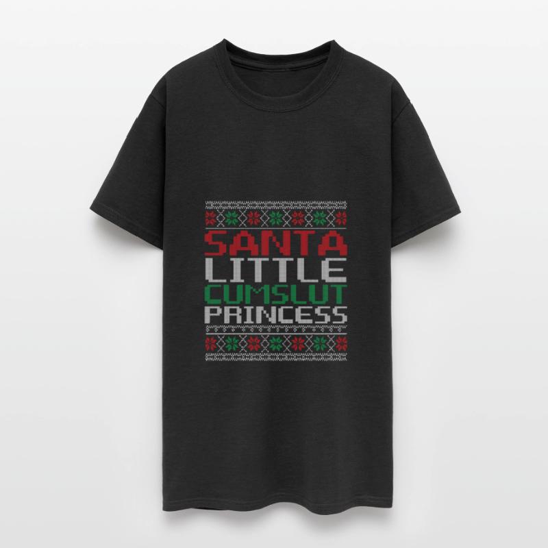 Santa's Little Cumslut Princess Christmas Pattern