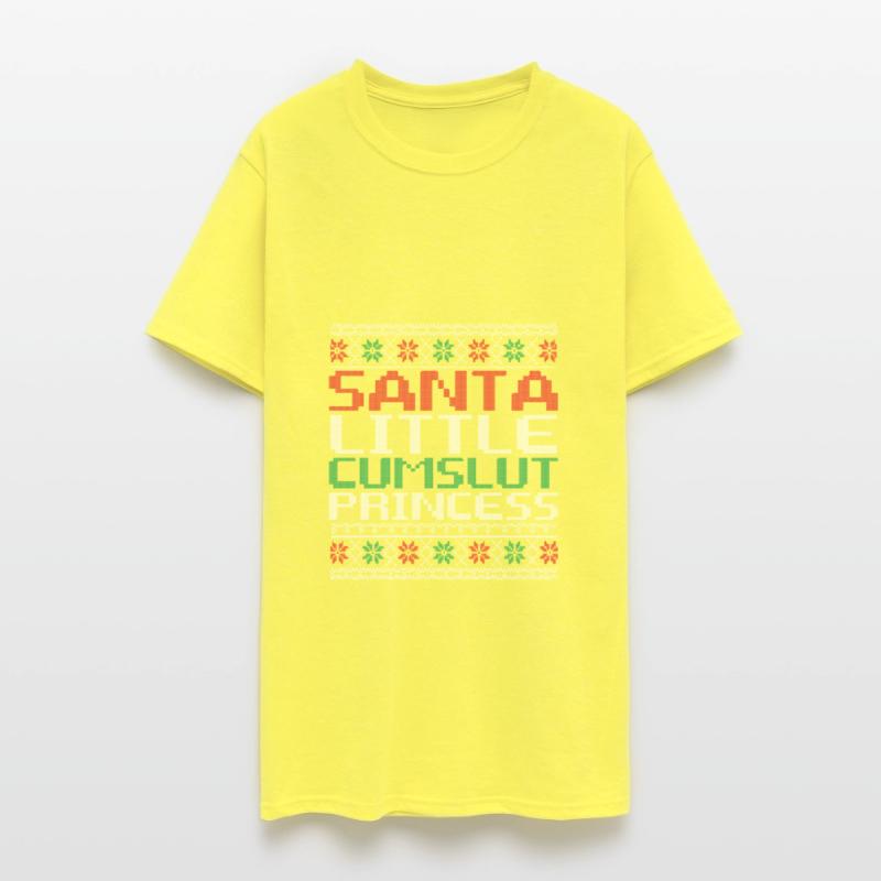 Santa's Little Cumslut Princess Christmas Pattern