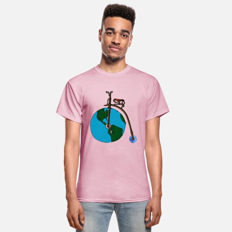 Save The Planet Earth Penny Farthing Bicycle Art