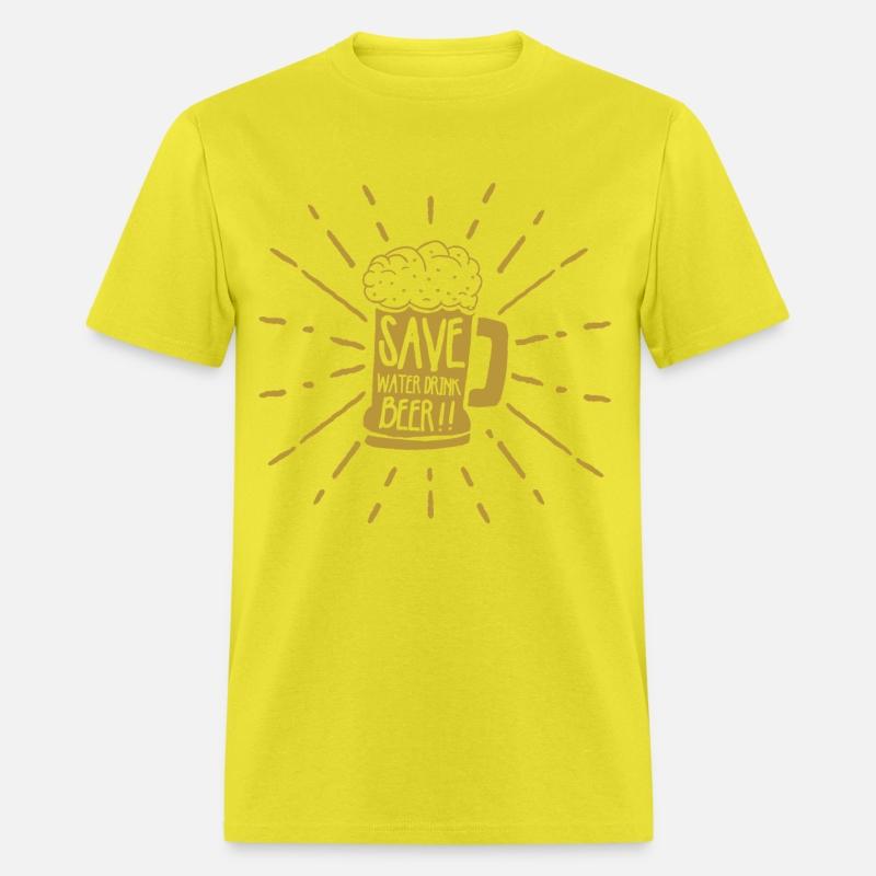 "Save Water with Our "Drink Beer" Tee"