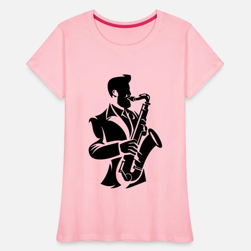 Saxophone Boy Graphic