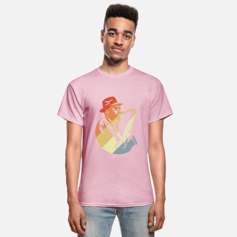 Saxophone Guy Sketch Retro Style