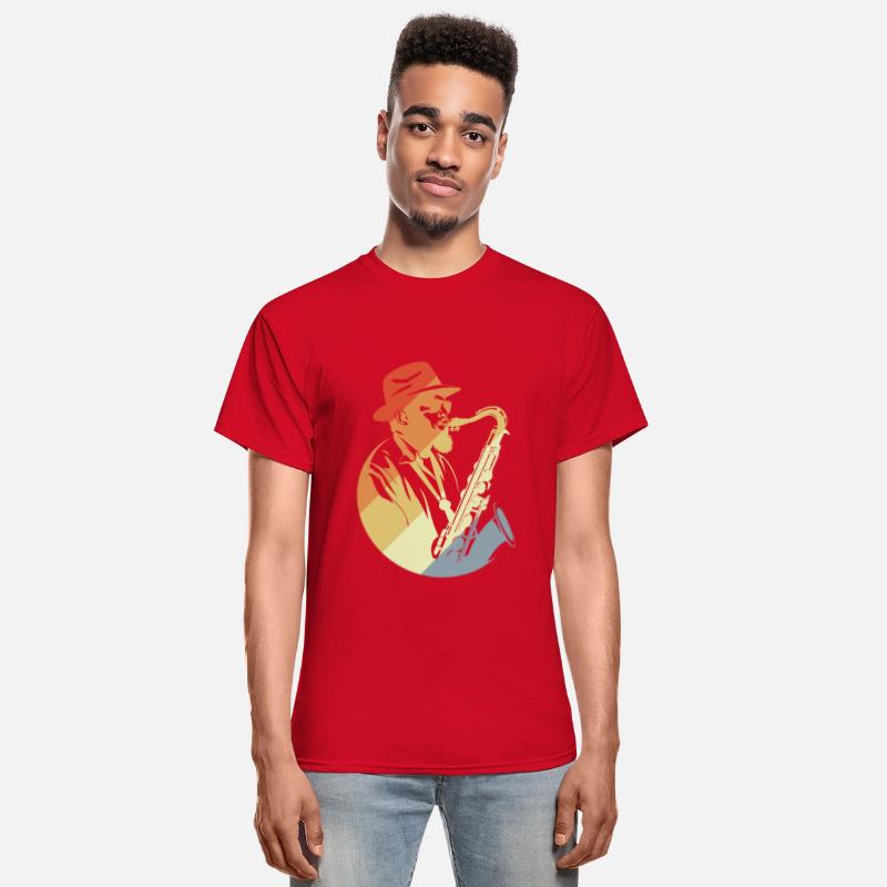 Saxophone Guy Sketch Retro Style