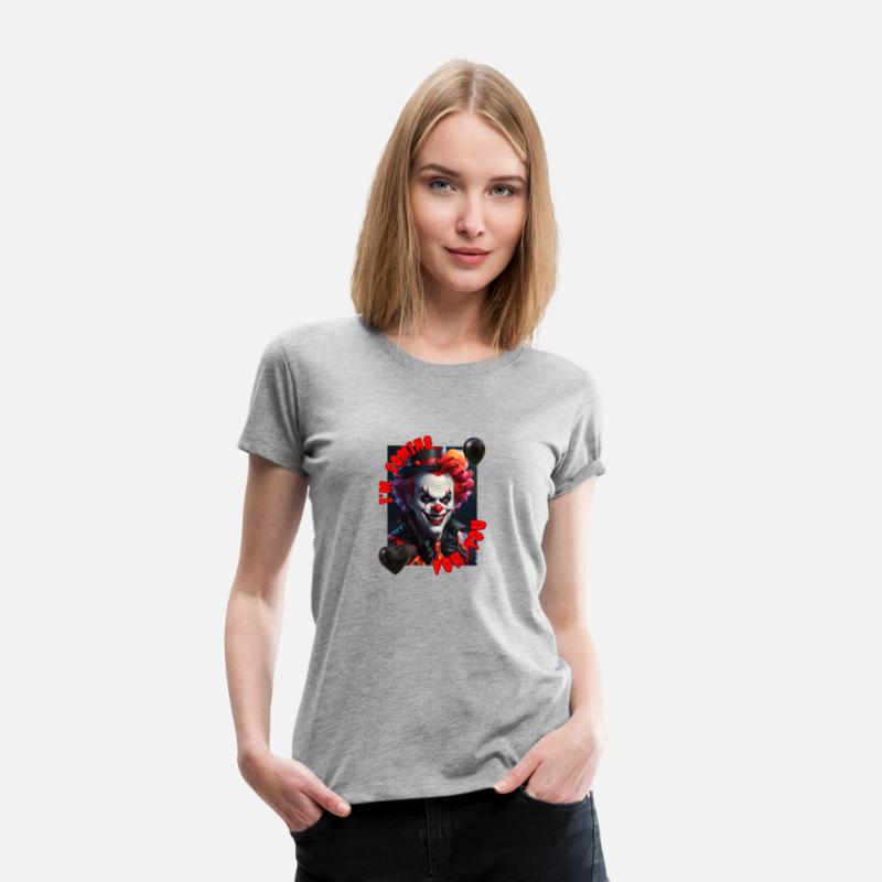 Scary clown design. Option 4