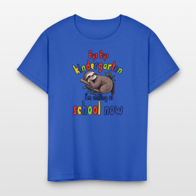 School kid, first grade, chill at school