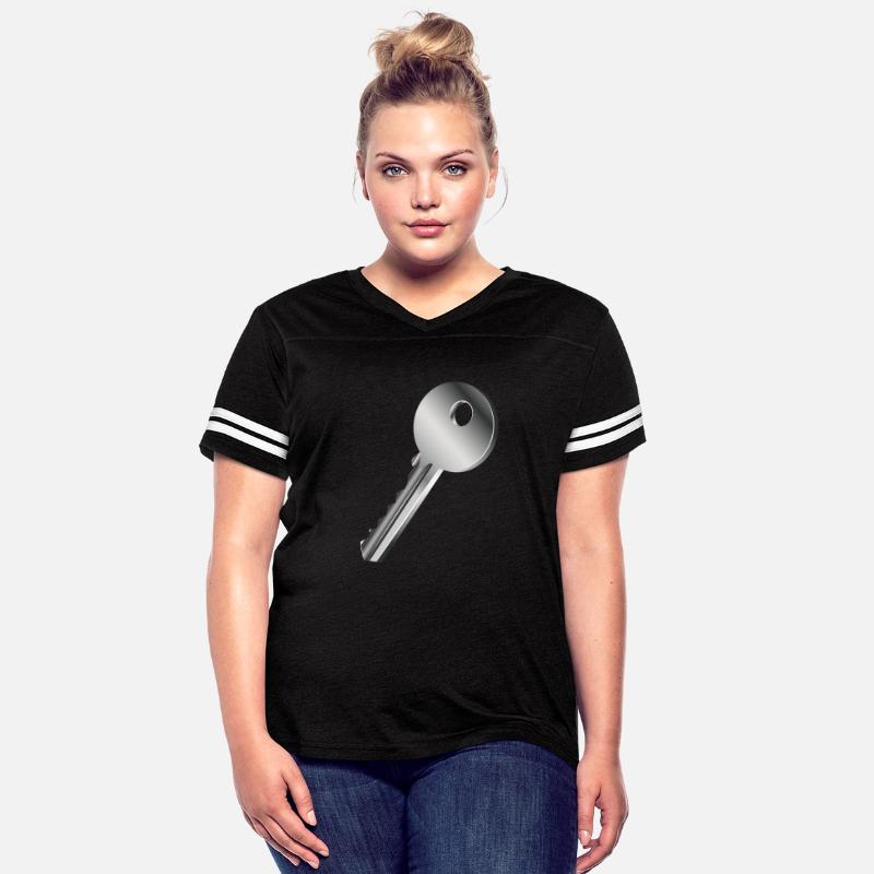 silver colored single key