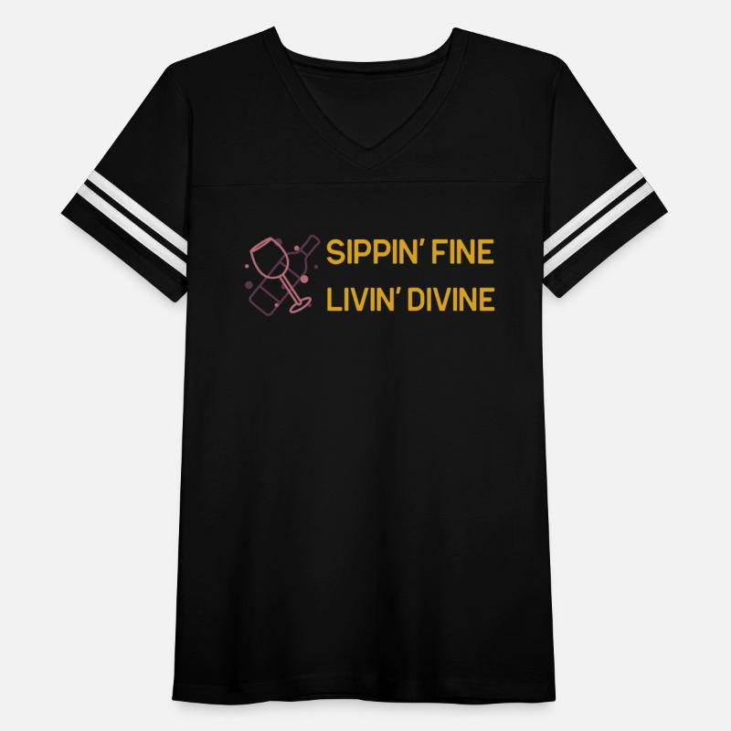 SIPPIN FINE LIVIN DIVINE T SHIRT